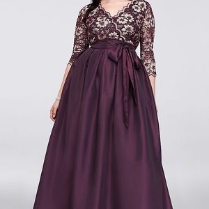 Floor-length ball gown
